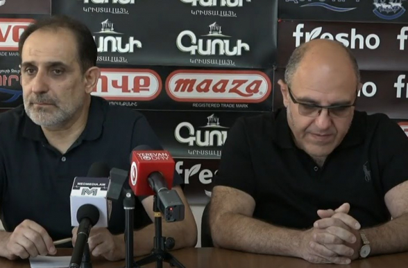 Միհրդատ Մադաթյանի և Արամ Հարությունյանի ասուլիսը (տեսանյութ)